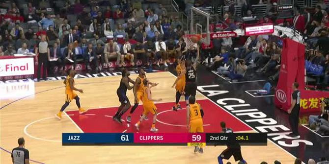 VIDEO: Game Recap NBA 2017-2018, Jazz 126 Vs Clippers 107