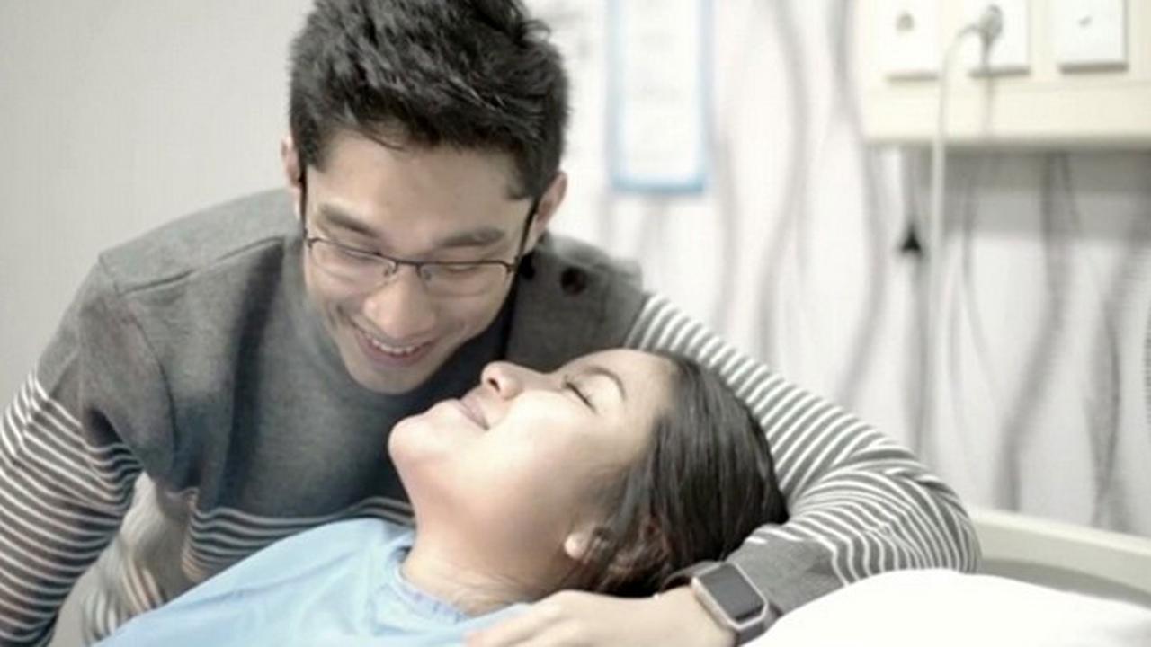 Zivanna Letisha dan suami Agra Harahap