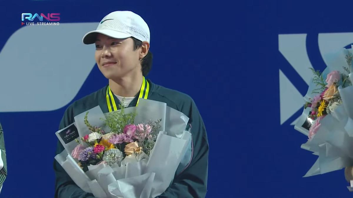 Kejutan Ulang Tahun Park Eun Seok di Lagi-Lagi Tenis Internasional, Begini Momennya