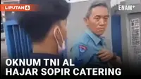 Diduga Kesal Disalip, Oknum Prajurit TNI AL Pukul Sopir Catering di Bogor