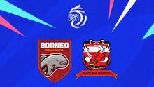 BRI Liga 1 - Borneo FC Vs Madura United (Bola.com/Adreanus Titus)
