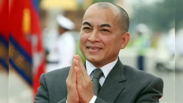 Raja Kamboja, Norodom Sihamoni (AFP PHOTO)