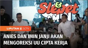 Pasangan Calon Presiden dan Wakil Presiden Anies Baswedan dan Muhaimin Iskandar melanjutkan kegiatan kampanye dengan menggelar acara Desak Anies - Slepet Imin di kawasan Kemayoran, Jakarta Pusat.