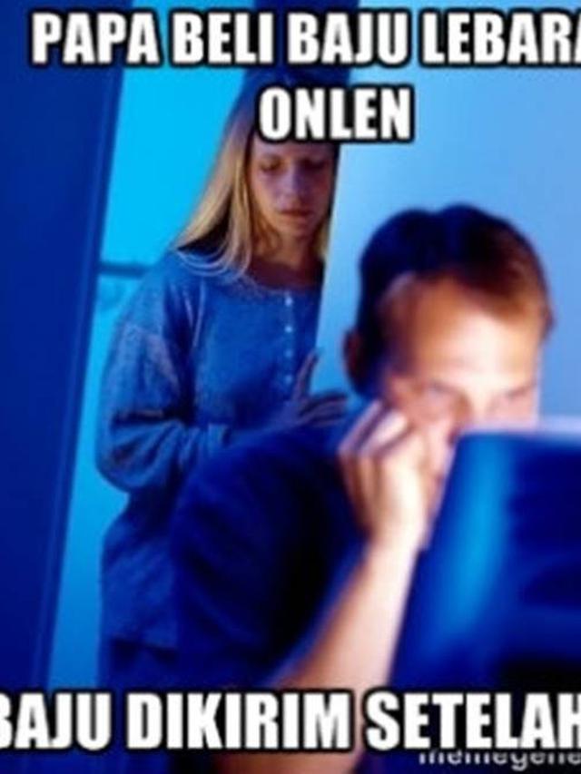7 Meme Nyeleneh Waktu Belanja Baju Lebaran Ini Kocak Banget