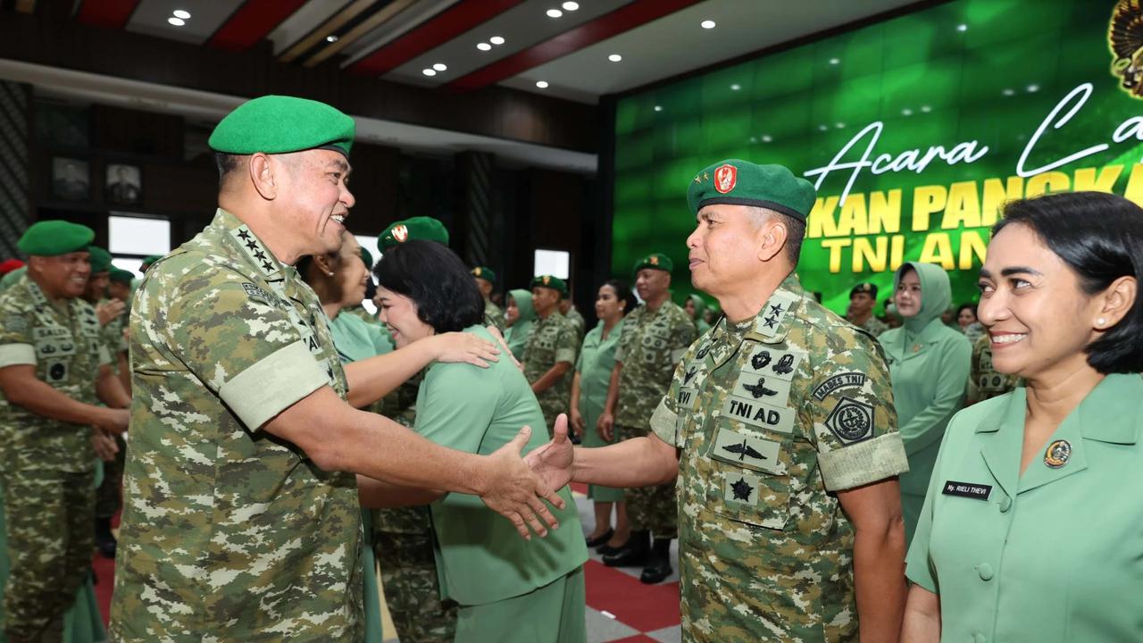 FOTO: Pangdam Jaya dan Pangkogabwilhan III Resmi Naik Pangkat Jadi Letjen