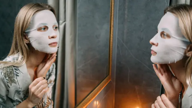 Cuci muka sebelum menggunakan masker