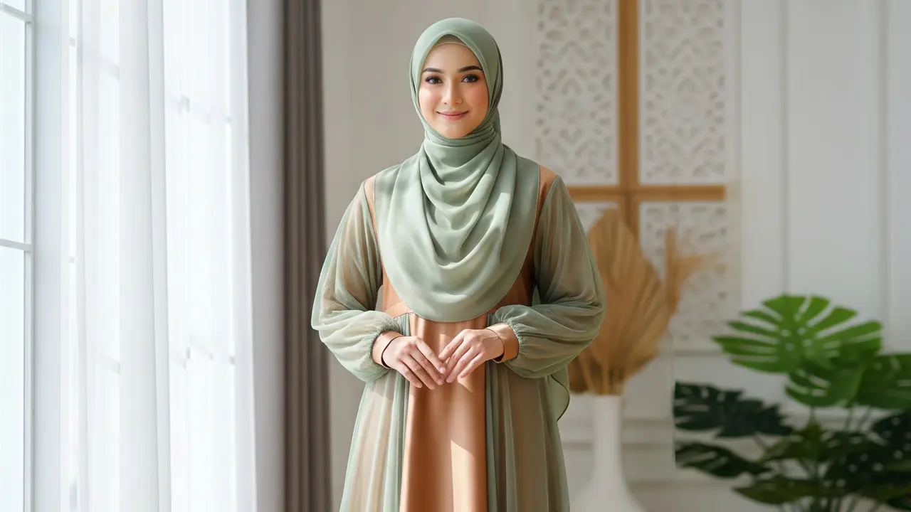 9 Kombinasi Warna Tile dan Satin untuk Baju Lebaran 2026, Elegan di Hari Raya