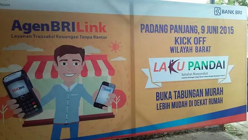 Lewat Program Laku Pandai, BRI Bidik Transaksi Rp 27,8 Triliun 