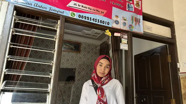 Penerima manfaat program pemberdayaan Perempuan BTPN Syariah, Widjayanti J. Harianto (Foto: Liputan6.com/Elga N)
