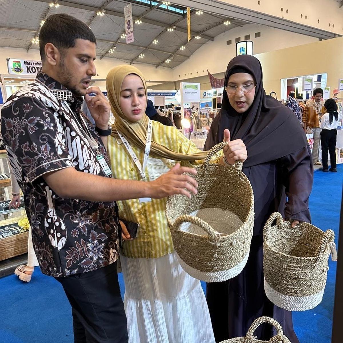 Mandiri Craft, pengrajin kerajinan berbahan pandan asal Kabupaten Bantul, Yogyakarta.