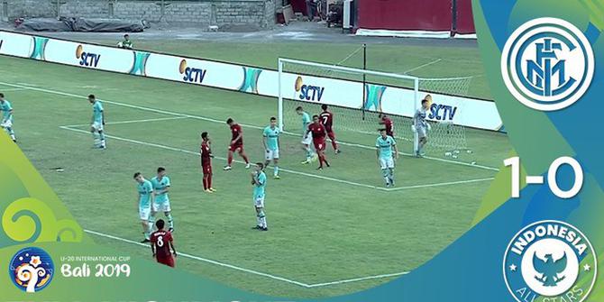 VIDEO: Highlights U-20 International Cup 2019, Inter Milan Vs Indonesia All Stars 1-0