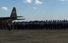 Puluhan warga Natuna jadi korban pesawat Hercules