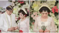 Ungkap Sosok Suami, Ini 6 Potret Detail Pernikahan Tata Janeeta dan Raden Brotoseno