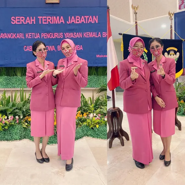 Jadi Kapolres Gowa, Ini 7 Potret Uut Permatasari Dampingi Suami Serah Terima Jabatan