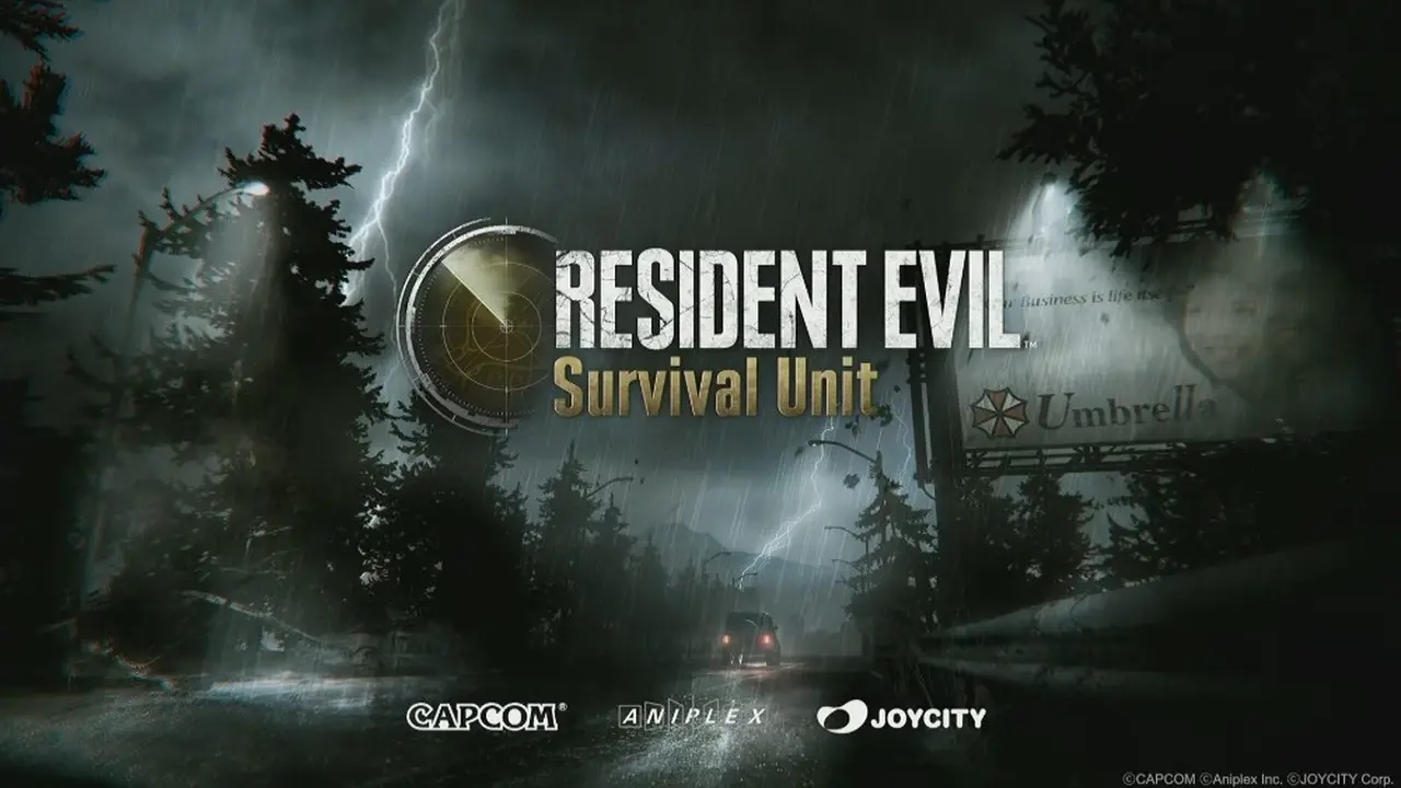 Game Resident Evil: Survival Unit. Credit: Aniplex
