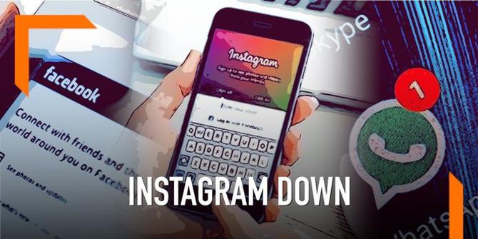 VIDEO: Tak Bisa Diakses, #InstagramDown Trending Topic di Twitter
