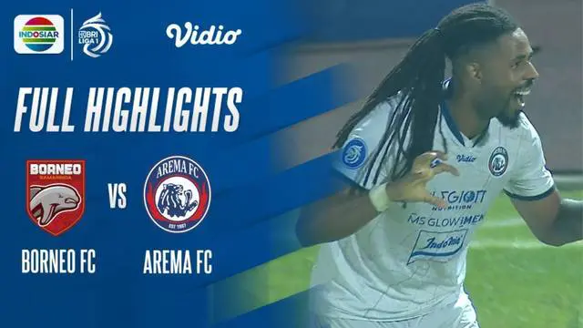 Berita video highlights laga pekan ke-16 BRI Liga 1 2021/2022, Borneo FC vs Arema FC, yang berakhir dengan skor 1-2, Jumat (10/12/2021) malam hari WIB.