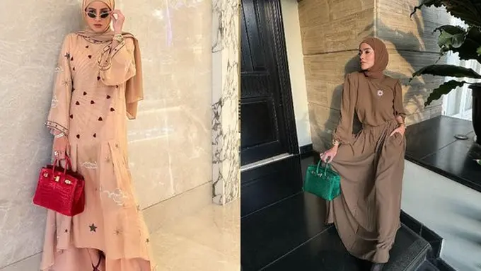 Potret Gamis ala Olla Ramlan yang Bisa Jadi Inspirasi (credit: instagram/ollaramlan)