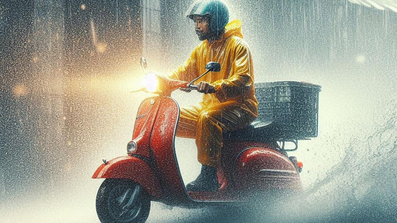 Cara Cegah Masuk Angin saat Bersepeda Motor Jarak Jauh di Musim Hujan
