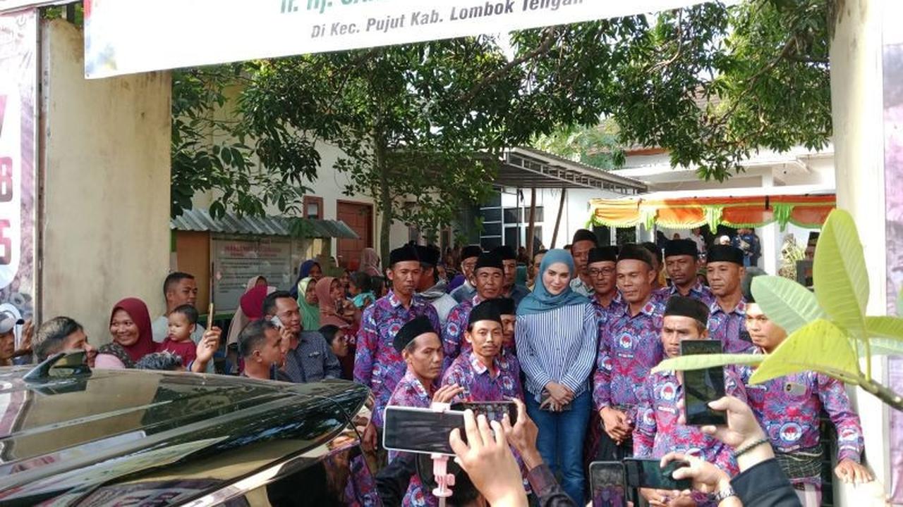 Wakil Ketua DPR RI Sari Yuliati Salurkan Ribuan Sembako di Lombok Tengah