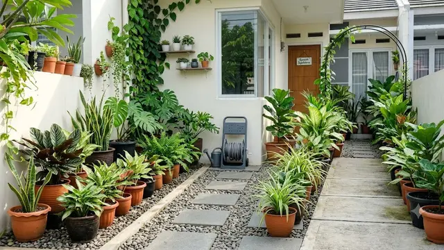 15 Cara Menata Taman Sempit agar Terlihat Luas Tanpa Renovasi Mahal