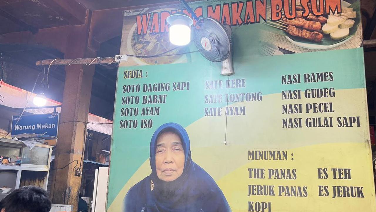Kisah Warung Makan Bu Sum Beringharjo, Berjualan Sejak 1950-an dan Pertahankan Resep Nenek