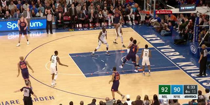 VIDEO : Cuplikan Pertandingan NBA, Bucks 115 vs Knicks 102