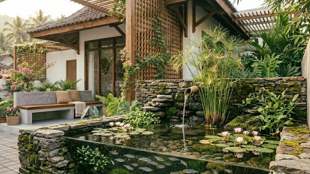 6 Ide Kolam Mini untuk Ikan Zebra Danio yang Mudah Dirawat, Cantik dan Cocok untuk Halaman Rumah