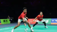 Ganda putra Indonesia Leo Rolly Carnando/Bagas Maulana. (foto: PBSI)