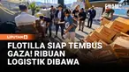 Persiapan pelayaran Global Sumud Flotilla 2.0 terus dilakukan di Marmaris, Turki. Ribuan liter air mineral, makanan, hingga perlengkapan medis dimuat ke kapal untuk dikirim ke Jalur Gaza sebagai bantuan kemanusiaan bagi warga Palestina.