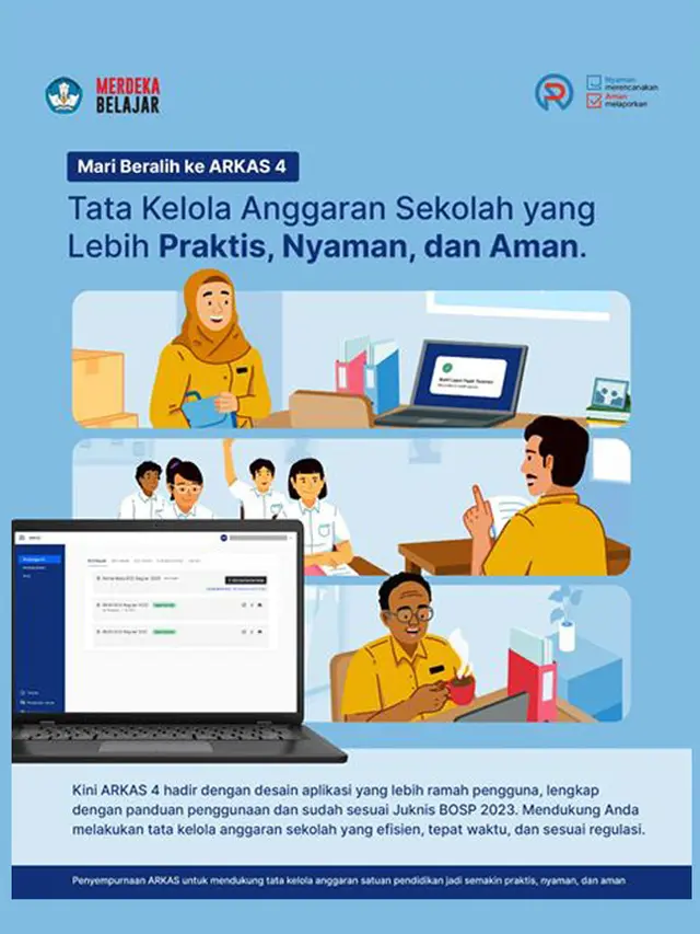 Platform ARKAS 4 Lebih Praktis dan Nyaman Digunakan