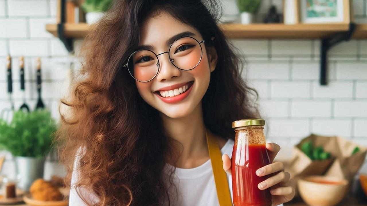 Ilustrasi Saus Tomat