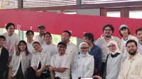Lafa Pratomo Rayakan 12 Tahun Berkarya. (M Altaf Jauhar/ Liputan6.com)