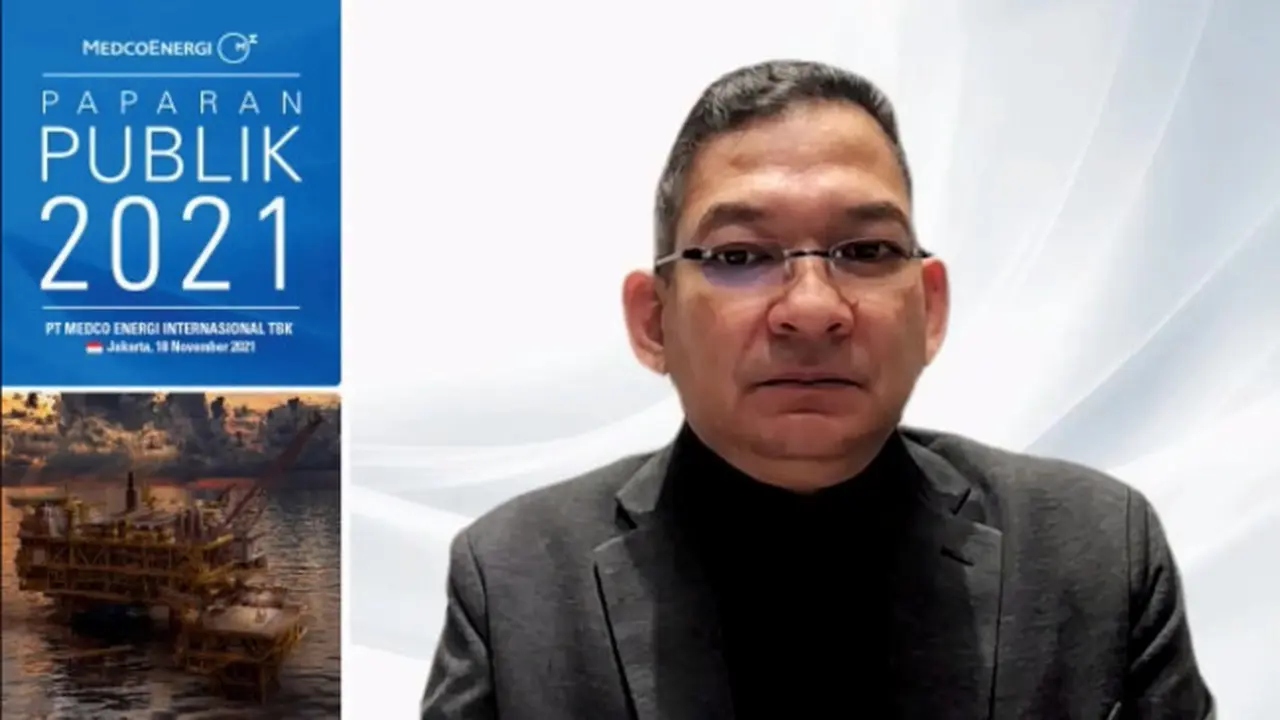 Direktur PT Medco Energi Internasional Tbk Amri Siahaan (Foto: tangkapan layar/Pipit I.R)