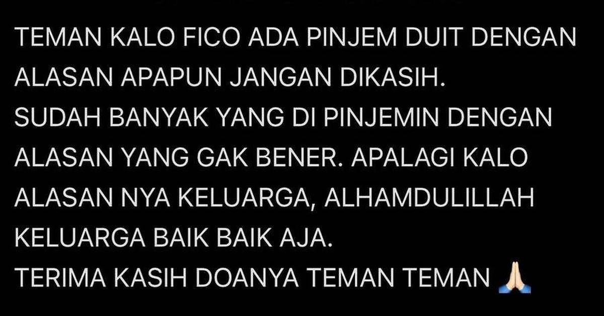 Cerita Kiki Eks CJR yang Dibohongi Komika Fico Usai Pinjam Uang dengan Alasan Keluarga, Ngaku Kecewa
