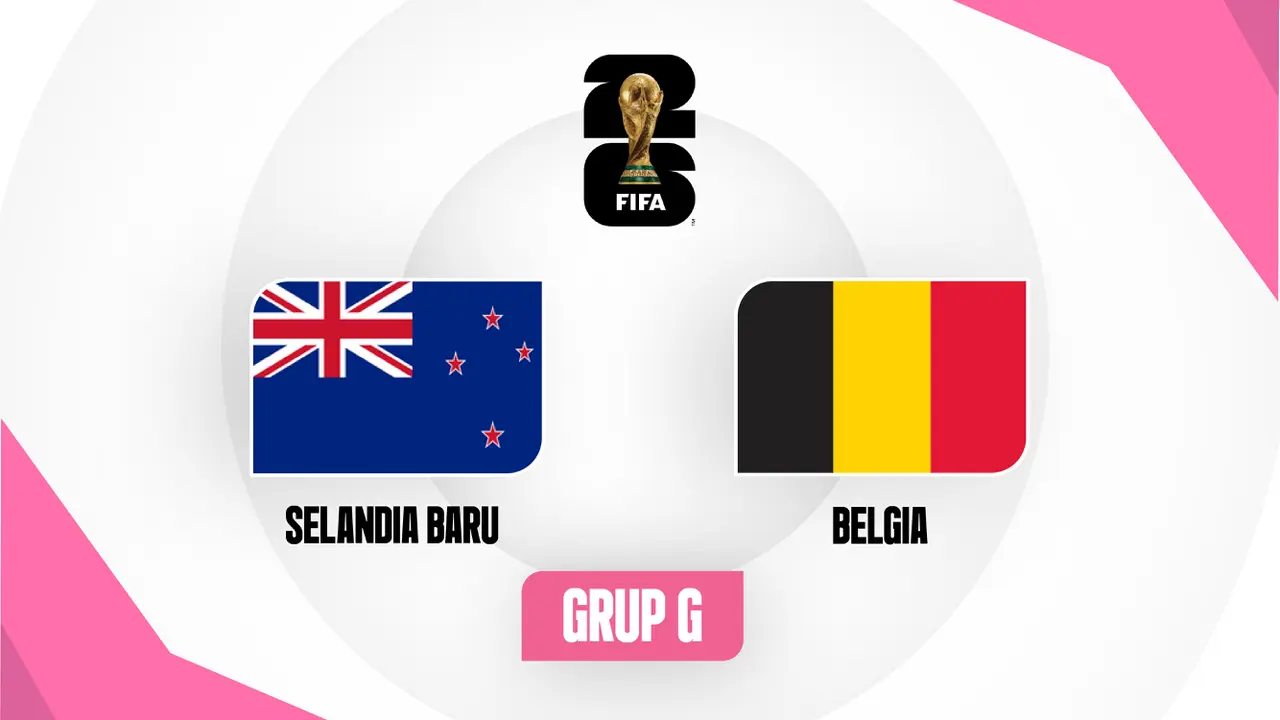 Timnas Selandia Baru Vs Timnas Belgia.