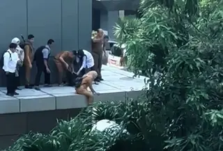 Kebakaran Gedung Ditjen Bina Pemerintahan Desa Kemendagri (Foto: Tangkapan Layar)