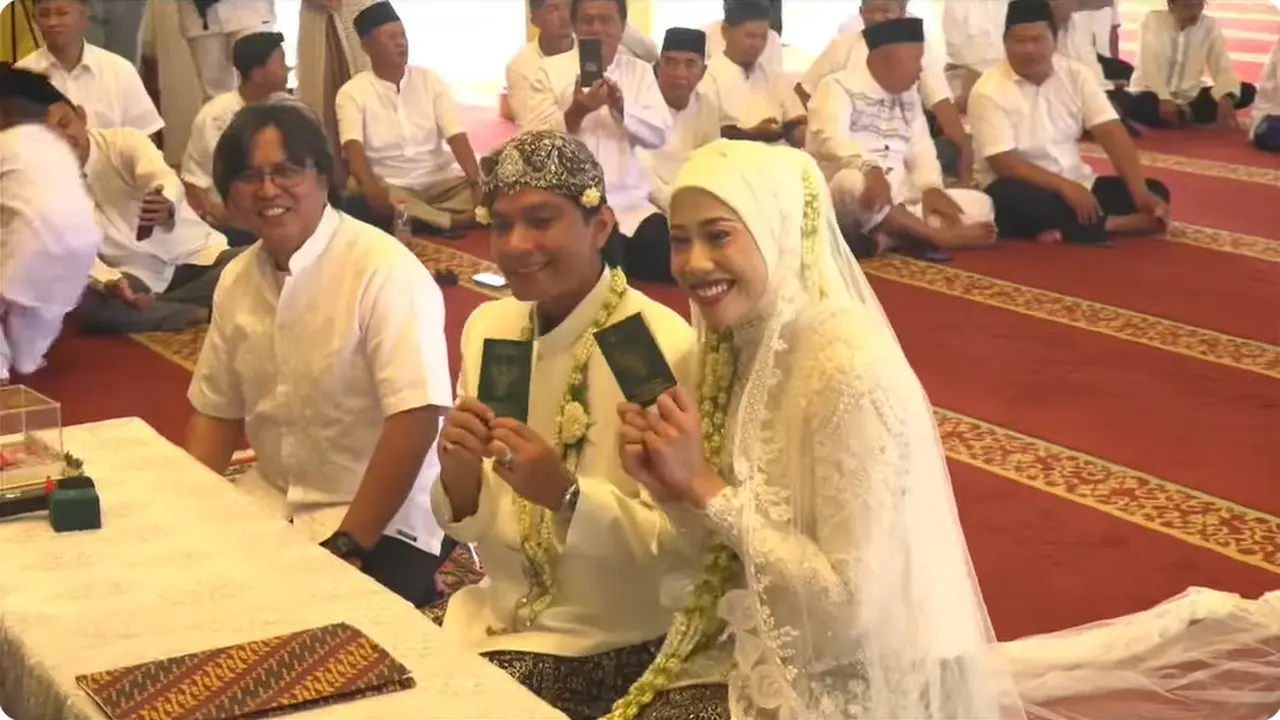 9 Momen Akad Nikah Megawati Hangestri dan Dio Novandra, Dihadiri Giovanna Milana