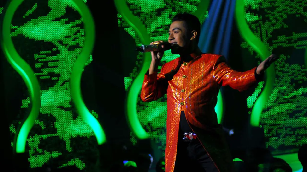Fikar D'Academy Goyang Panggung Konser Final