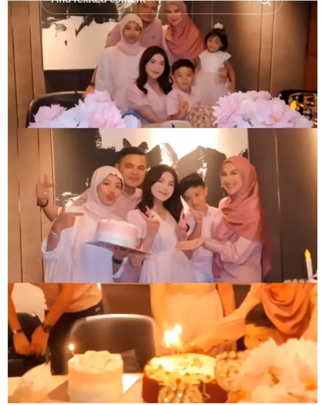 kebahagiaan usai menikah, intip 6 Potret Irish Bella rayakan ulang tahun anak sambung