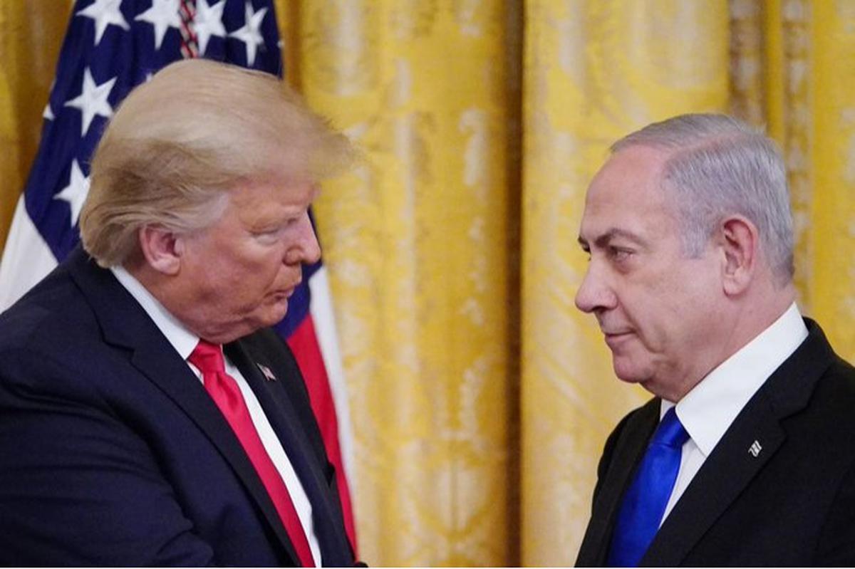 Donald Trump dan Benjamin Netanyahu