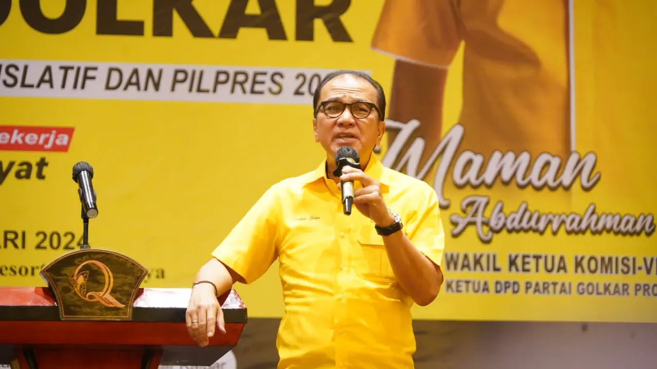 Ketua Penyelenggara Kampanye Golkar Tantowi Yahya.