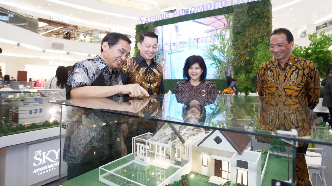 Proyek properti kebanggaan Agung Podomoro yakni Kota Podomoro Tenjo