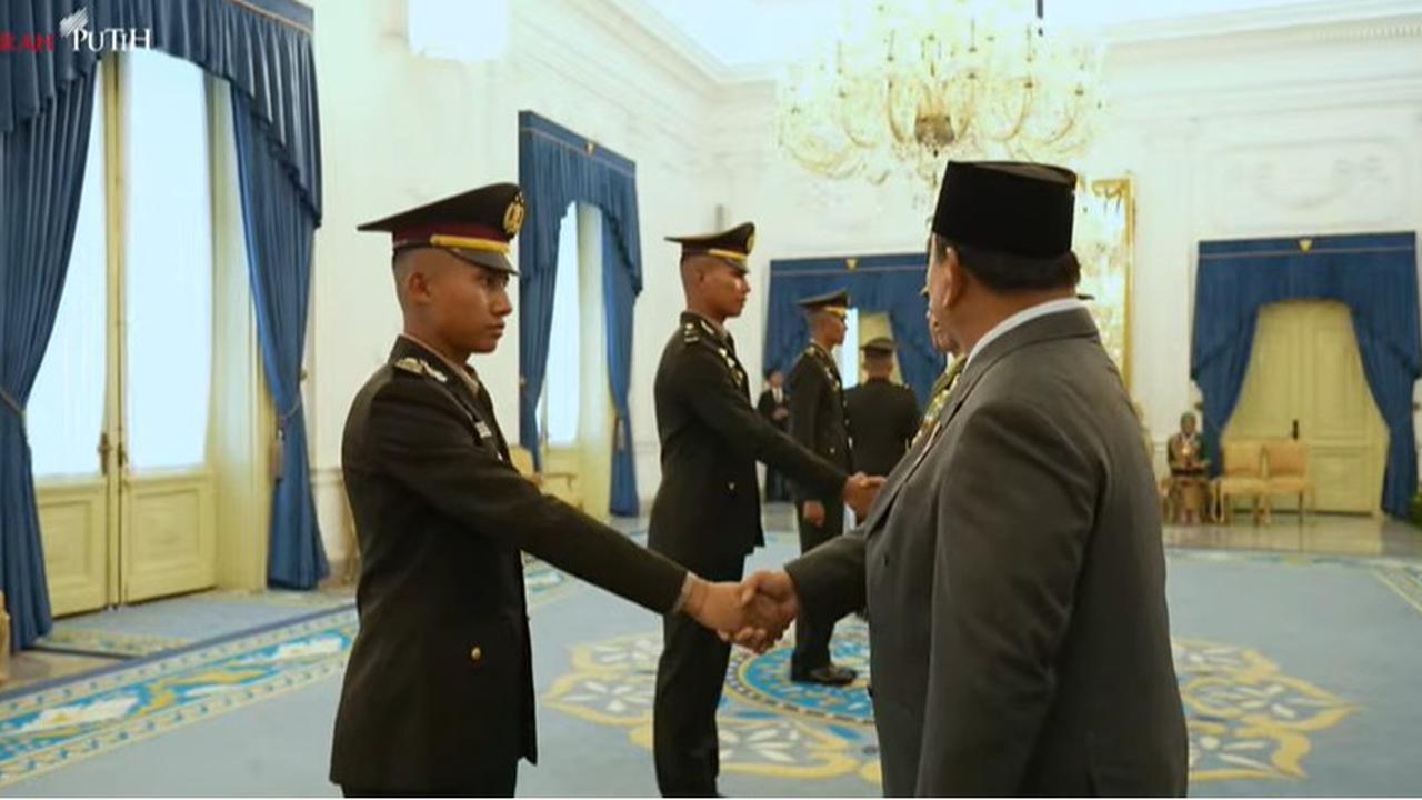 Pelantikan perwiran TNI-Polri 2025