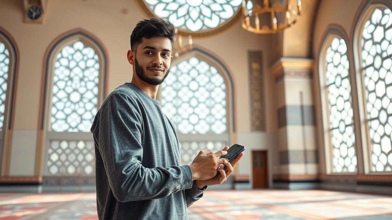 cara melihat arah kiblat