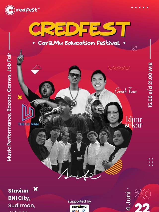 Penyanyi Coach Ican ramaikan Credfest