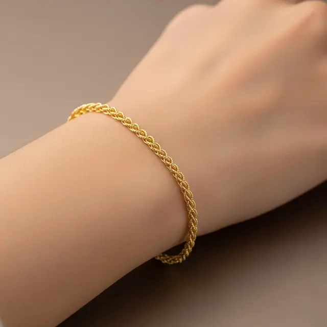 Model Gelang Rantai 2 Gram Polos