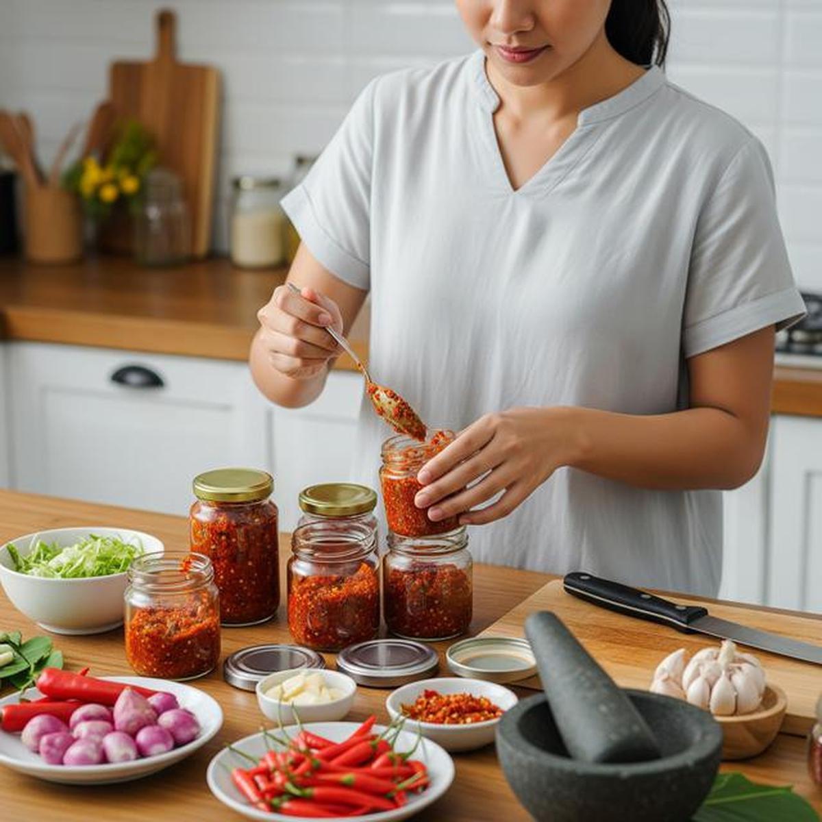 6 Cara Menyimpan Sambal agar Tahan Lama &amp; Tetap Pedas Menggoda