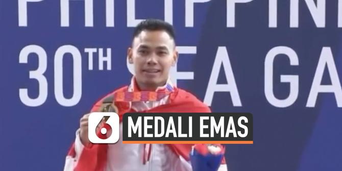VIDEO: Eko Yuli Irawan Sumbang Emas di SEA Games 2019