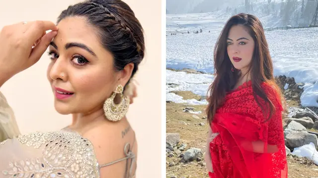 Shafaq dan Falaq Naaz, kakak Sheezan Mohammed Khan. (Instagram/ shafaqnaaz777 - falaqnaazz)